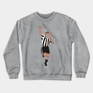 Alan Shearer 90s Iconic Goal Celebration Football Minimalist Crewneck Sweatshirt